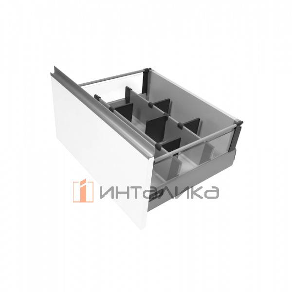 Разделитель поперечной панели Rejs Comfort Box, металл, серый – 2