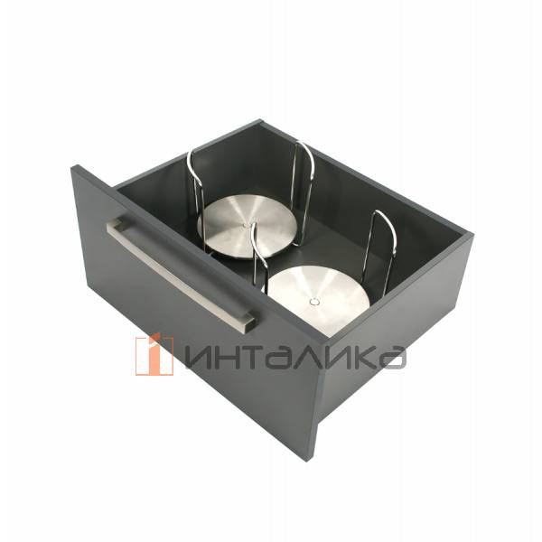 Держатель для тарелок Rejs Comfort Box, H204, нержавеющая сталь – 2