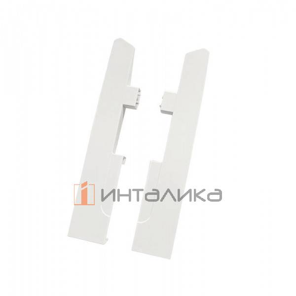 Крепление передней стенки внутреннего ящика Rejs Comfort Box, под прямоугольный релинг, H164, белый – 1