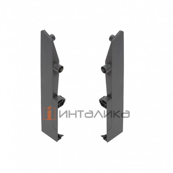 Крепление передней стенки внутреннего ящика Rejs Comfort Box, под круглый релинг, H204, серый – 1