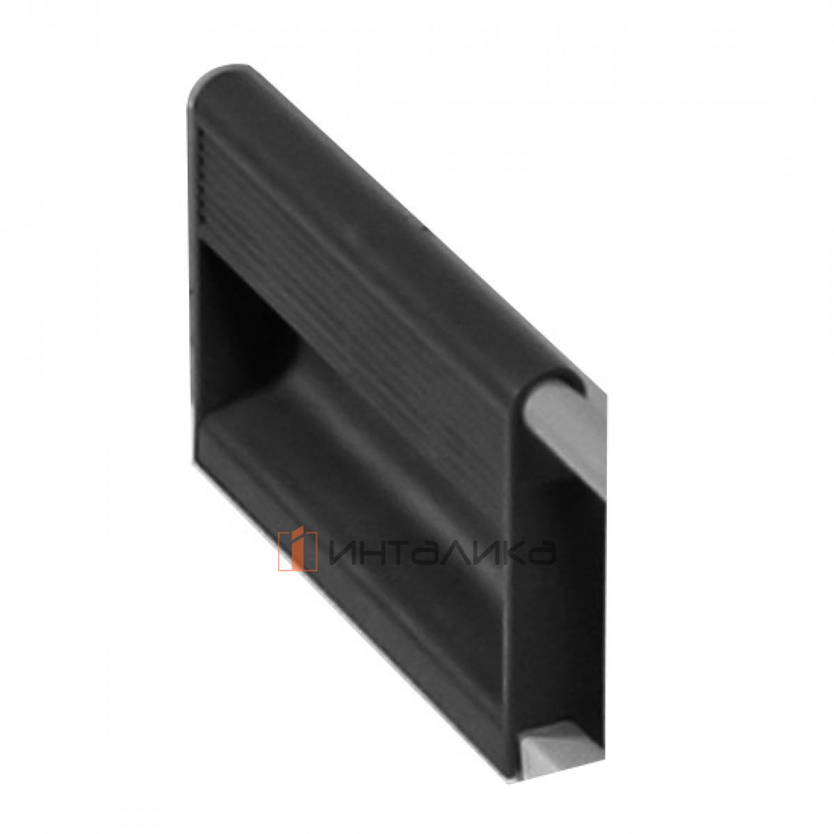 Ручка для внутреннего ящика с круглым релингом Rejs Comfort Box, пластик, серый