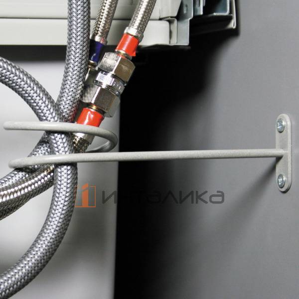 Держатель шлангов для воды Rejs, металл, оцинк – 2