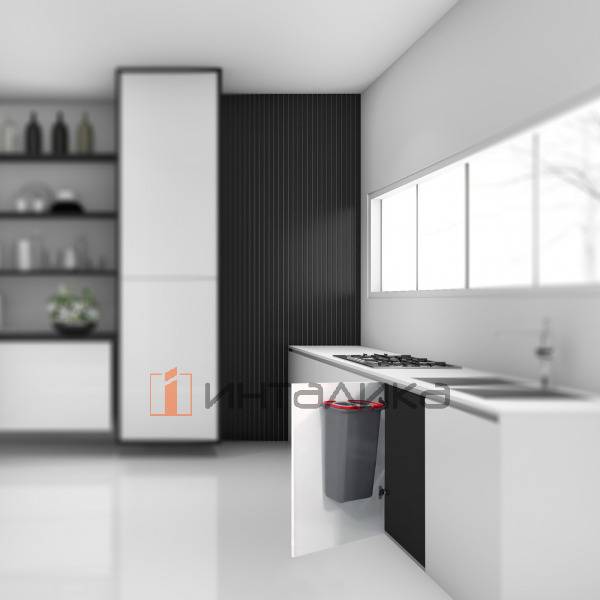 Держатель мусорных ведер для систем Rejs Praktiko и JC, металл, оцинк – 2