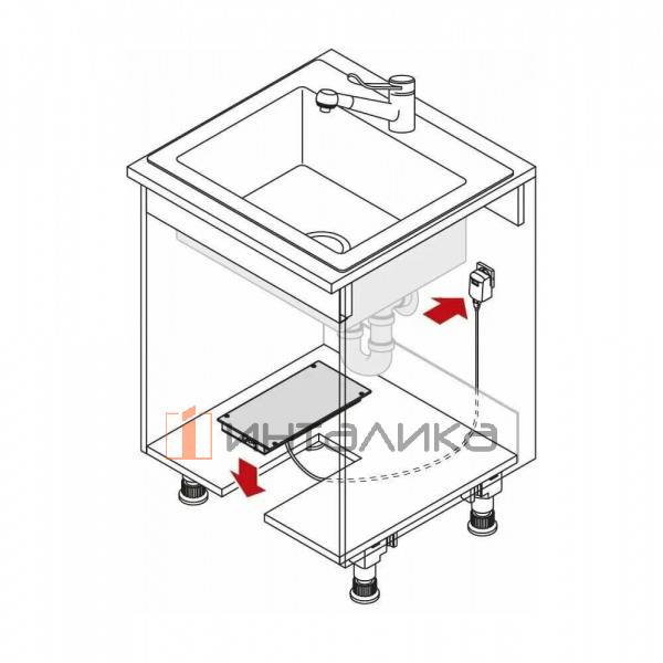 Блок привода Hailo Libero 3.0 для систем Segrego, Sorte, Praktiko – 3