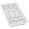 Превью Пластиковый лоток для столовых приборов Rejs Pro в корпус 300, 230х490х45, белый – 1