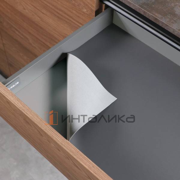 Противоскользящий коврик Rejs, 474х5000, черный – 2