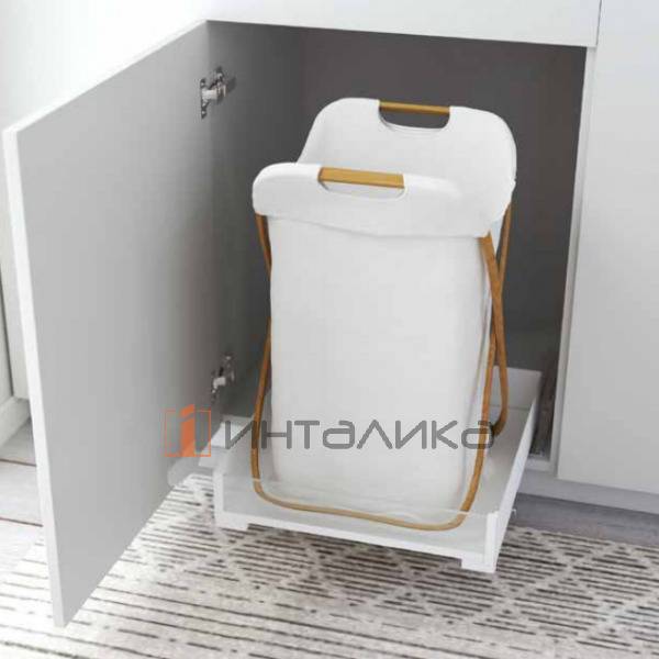 Внутренний ящик Rejs Maxima Puro автоматическое выдвижение, H80, NL480, G20, белый матовый/прозрачный – 4