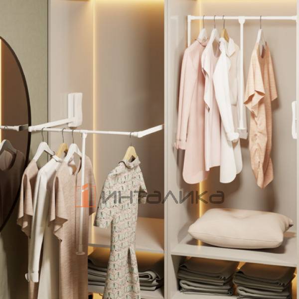 Телескопический пантограф Rejs Lifter Basic 540-710, черный – 3