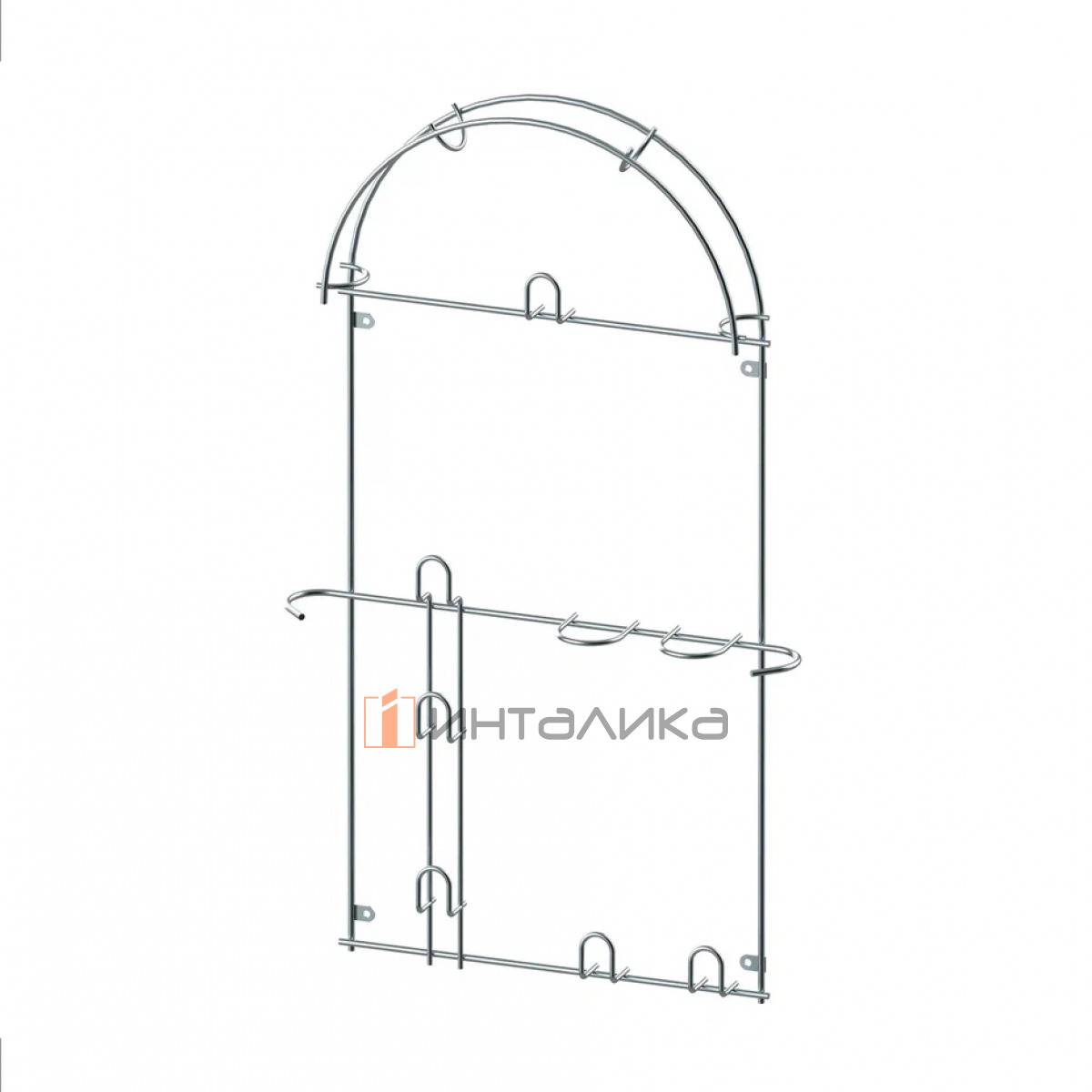 Большая вешалка для трубы пылесоса Rejs, оцинк
