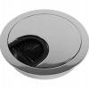 Превью Пропуск кабеля круглый Rejs Docher Circle, Ø 60, хром – 1