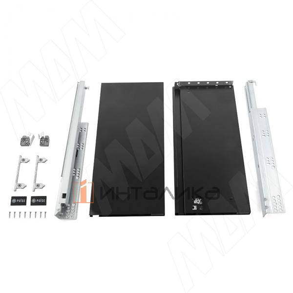 Комплект ящика LS BOX PRO, плавное закрывание, NL500, H200, черный – 3