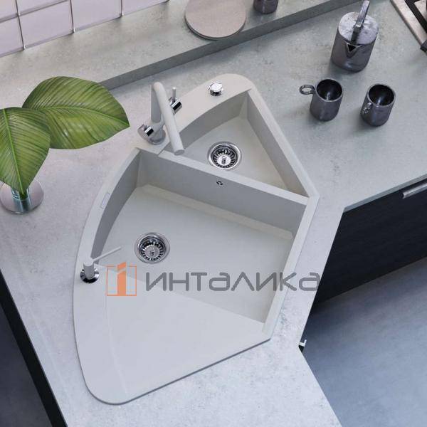 Мойка Omoikiri SAKAIME 105C Tetogranit, 900х900, накладная, leningrad grey – 3