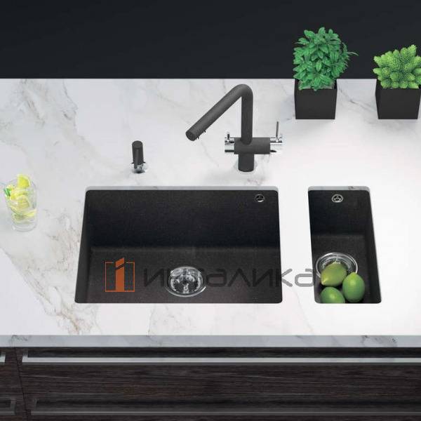 Мойка Omoikiri BOSEN 54-U Tetogranit, 600, под столешницу, espresso – 4