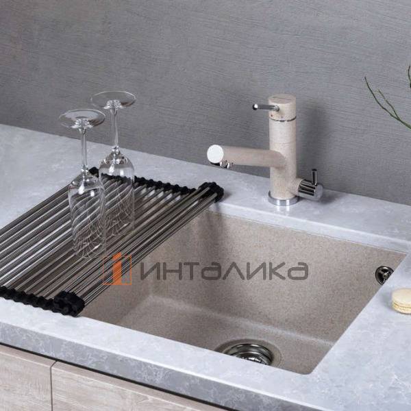 Мойка Omoikiri BOSEN 54-U Tetogranit, 600, под столешницу, espresso – 3