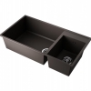 Превью Мойка Omoikiri TEDORI 85-2-U Tetogranit, 900, под столешницу, espresso – 1