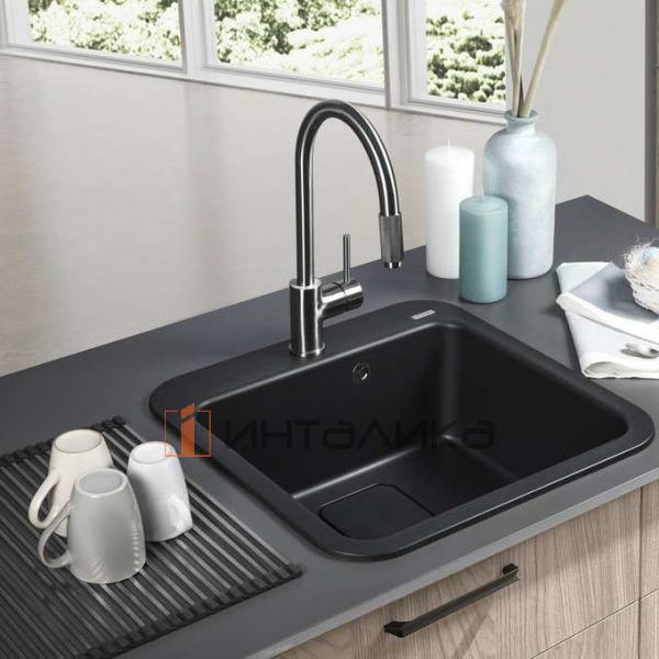 Мойка Omoikiri TASOGARE 51 Artgranit, 500, накладная, пастила – 4