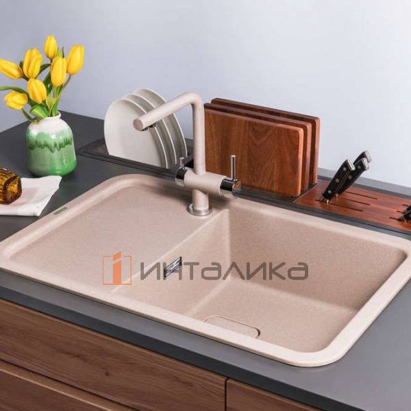 Мойка Omoikiri TASOGARE 78 Artgranit, 500, накладная, черный – 4