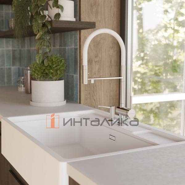 Мойка Omoikiri Kinokawa 90 Artceramic, 900, фронтальный, графит – 5