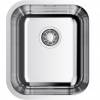 Превью Мойка Omoikiri Omi 38-U/I нержавеющая сталь, 450, накладная, нержавеющая сталь – 1
