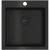 Превью Мойка Omoikiri Akisame 46 нержавеющая сталь, 500, накладная, графит – 1