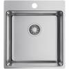 Превью Мойка Omoikiri Amadare 45 нержавеющая сталь, 500, накладная, нержавеющая сталь – 1
