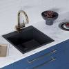 Превью Мойка Omoikiri Akisame 51 нержавеющая сталь, 600, накладная, графит – 5