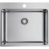 Превью Мойка Omoikiri Amadare 55 нержавеющая сталь, 600, накладная, нержавеющая сталь – 1
