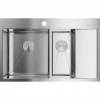Превью Мойка Omoikiri Akisame 78-2 L нержавеющая сталь, 800, накладная, нержавеющая сталь – 1