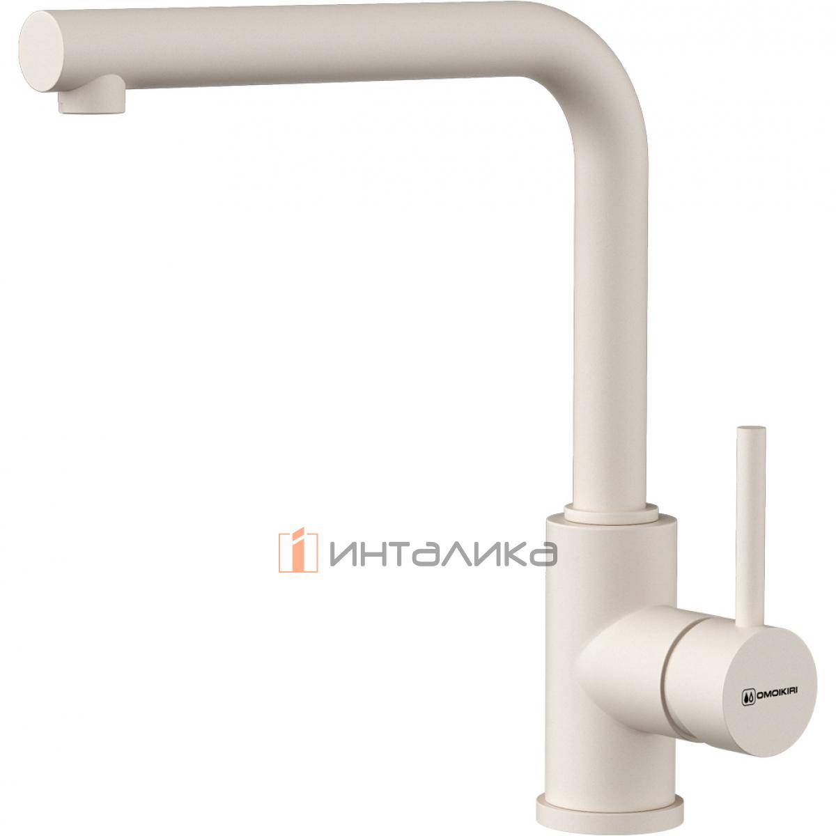 Смеситель Omoikiri NAKAGAWA-P однорычажный, пастила