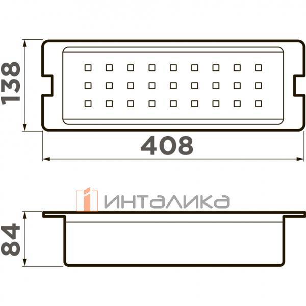 Коландер Omoikiri CO-07 Pro, 408х138х84 мм, графит – 2