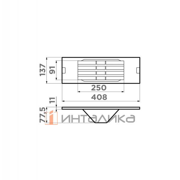 Подставка-сушка для тарелок Omoikiri, для моек Kinaru Pro 86-U/I и сушки Dry-03 Pro, алюминий, черный матовый – 2