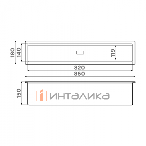 Встраиваемая сушка для посуды Omoikiri DRY-03 Pro, wind green – 2