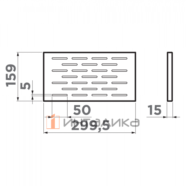 Подставка-сушка для посуды Omoikiri, для сушек DRY-01 / DRY-02, нержавеющая сталь – 2