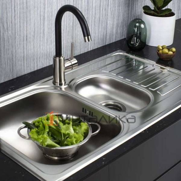 Смеситель Omoikiri SHINAGAWA-P однорычажный, leningrad grey – 4