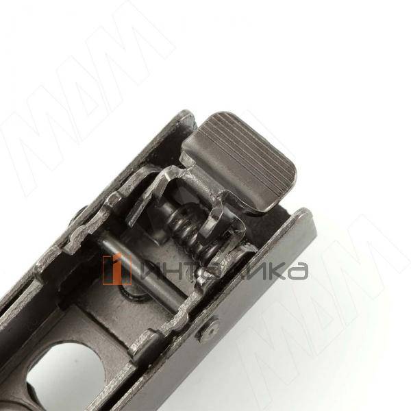 HARMONY PLUS петля без амортизатора полунакладная (90/105), для ал. проф., стандартная, черный никель – 5