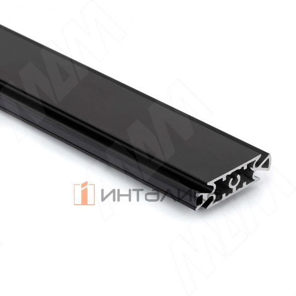 SLIM Несущий профиль под светодиодную ленту, черный (анод), L-3000 мм – 2