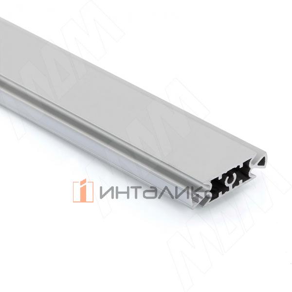SLIM Несущий профиль под светодиодную ленту, серебро (анод), L-3000 мм – 2