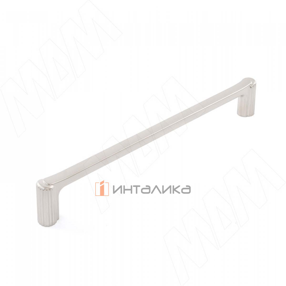 Ручка-скоба 192мм никель матовый