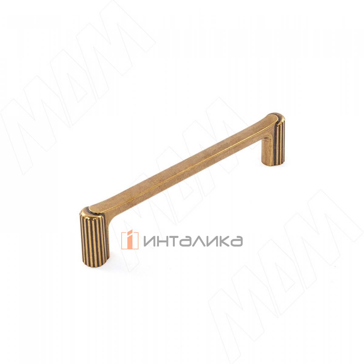 Ручка-скоба 128мм бронза состаренная
