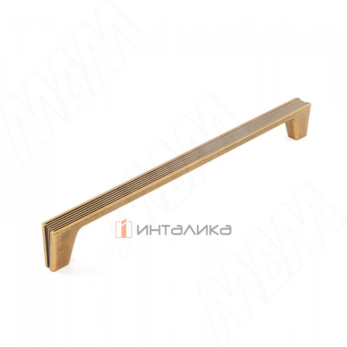 Ручка-скоба 192мм бронза состаренная