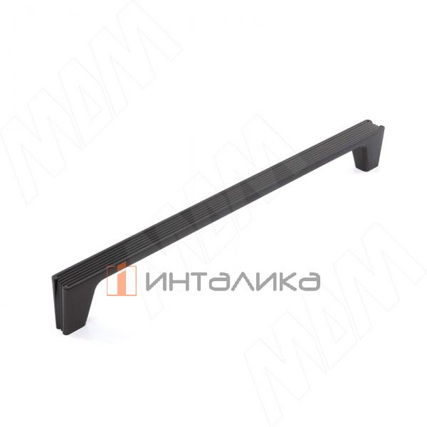 Ручка-скоба 192мм черный матовый – 1