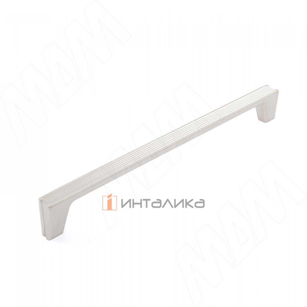 Ручка-скоба 192мм никель матовый