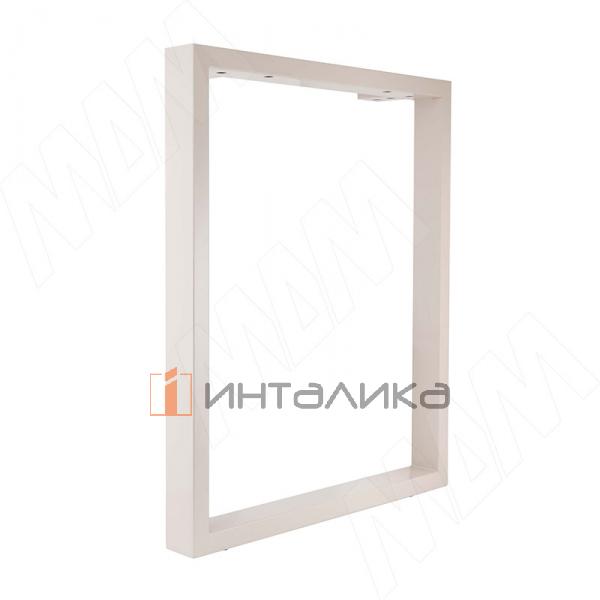 Пилар опора для стола П-образная, 60х30, H715+10 мм, кремовый матовый, 1шт. – 2