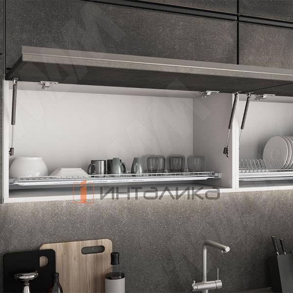 ARIA комплект посудосушителей (сушилка для посуды), гладкая рамка, держатель задн.стенки, поддон, 900мм, 18мм, нерж.сталь – 8