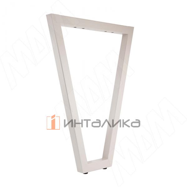 Сальта опора для стола V-образная, 40х40, H715+10 мм, кремовый матовый, 1шт. – 2