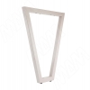 Превью Сальта опора для стола V-образная, 40х40, H715+10 мм, кремовый матовый, 1шт. – 2