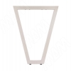 Превью Сальта опора для стола V-образная, 40х40, H715+10 мм, кремовый матовый, 1шт. – 1
