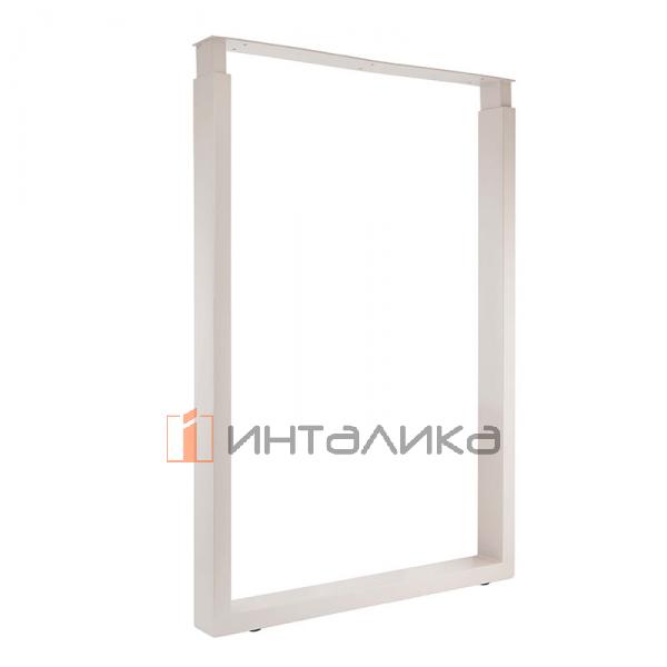 Пилар опора для стола П-образная, 60х30, H820-870 (+10 мм), кремовый матовый, 1шт. – 3