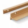 Превью EUS Менсолодержатель для деревянных полок 16-20мм золото матовое (краска), L=600 мм (1 шт) – 8