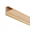 Превью EUS Менсолодержатель для деревянных полок 16-20мм золото матовое (краска), L=600 мм (1 шт) – 6
